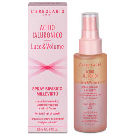 Acido Ialuronico Luce & Volume Spray Bifasico Millevirt