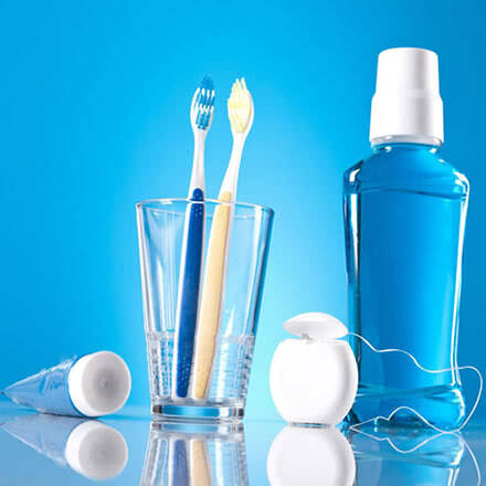 Prodotti per l'igiene orale e i problemi della bocca