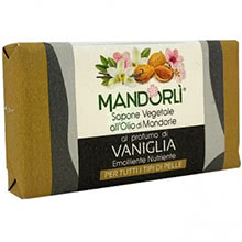 Mandorl Sapone Vegetale Solido all'Olio di Mandorle Profumo di Vaniglia