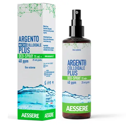 Argento MicroColloidale Plus Deo Spray 40 ppm