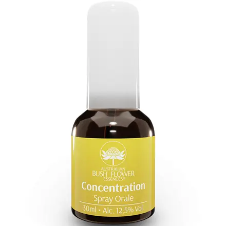 Australian Bush Flower Essences Concentration - Concentrazione - Spray Orale