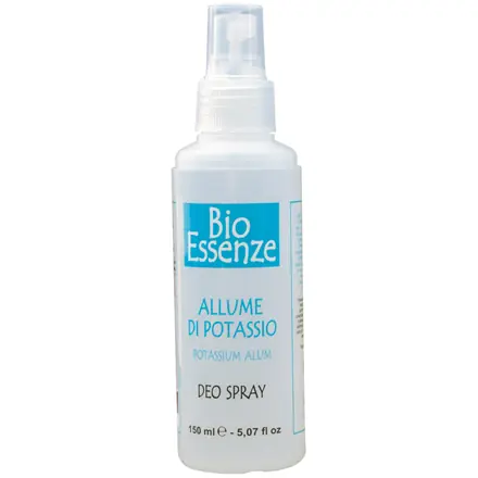 Bio Essenze Allume di Potassio Deo Spray Antiodorante Naturale