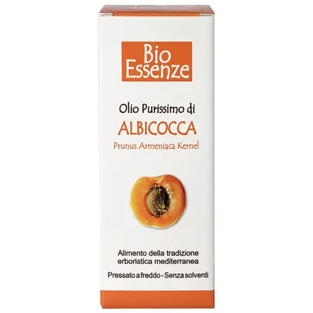 Bio Essenze Olio Purissimo di Albicocca - uso alimentare e cosmetico