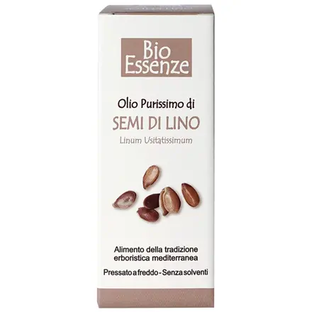 Bio Essenze Olio Purissimo di Lino - uso alimentare e cosmetico