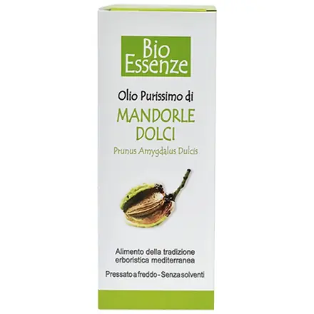 Bio Essenze Olio Purissimo di Mandorle Dolci 125 ml - uso alimentare e cosmetico