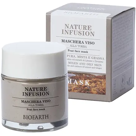 Maschera Viso alla Torba Pelle Mista, Impura e Grassa