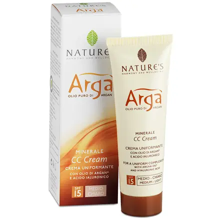 Arg CC Cream Crema Uniformante SPF 15 Color Correction Medio-Chiara