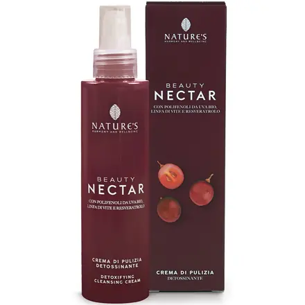 Beauty Nectar Crema di Pulizia Detossinante Viso al Vino Chianti