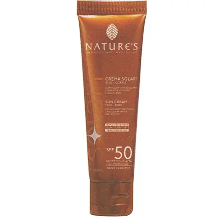 I Solari Crema Solare Viso Corpo SPF50 Protezione Alta Travel Size