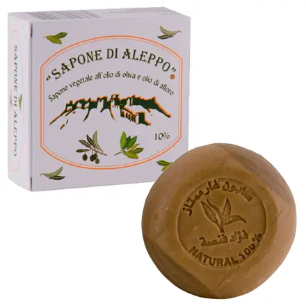 Saponetta di Aleppo con Olio di Alloro 10%