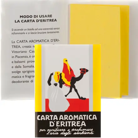 Carta Aromatica d'Eritrea in Libretto Classico