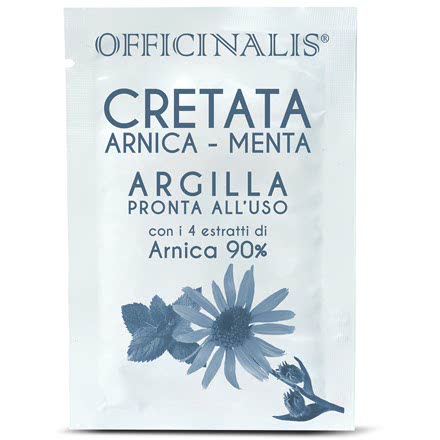 Cretata Arnica Menta - Argilla Pronta all'Uso Bustina Pocket Size