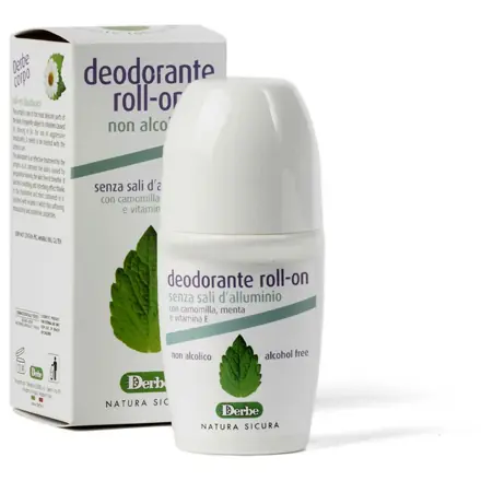 Deodorante Roll-on Non Alcolico Senza Sali d'Alluminio