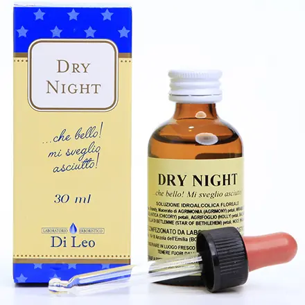 Dry Night - Che bello! Mi sveglio asciutto - Miscela di Fiori di Bach