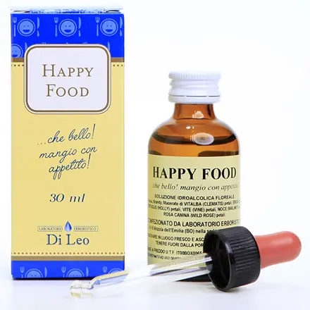 Happy Food - Che bello! Mangio con appetito - Miscela di Fiori di Bach