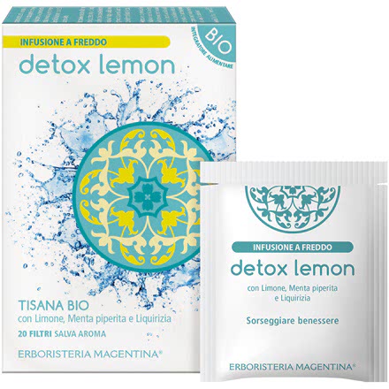 Tisana Bio Detox Lemon Infusione a Freddo