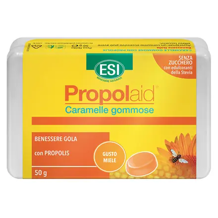 Propolaid Caramelle Svizzere Gommose Propolis Miele