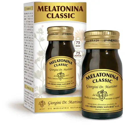 Melatonina Classic Con 8 Erbe Rilassanti