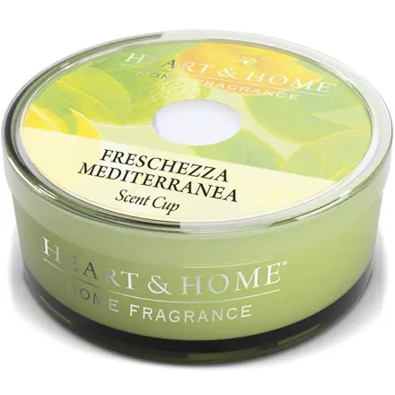 Heart & Home Candela Freschezza Mediterranea Scent Cup