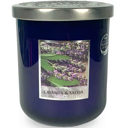 Heart & Home Candela Lavanda e Salvia Medium