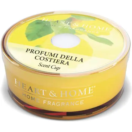 Heart & Home Candela Profumi della Costiera Scent Cup