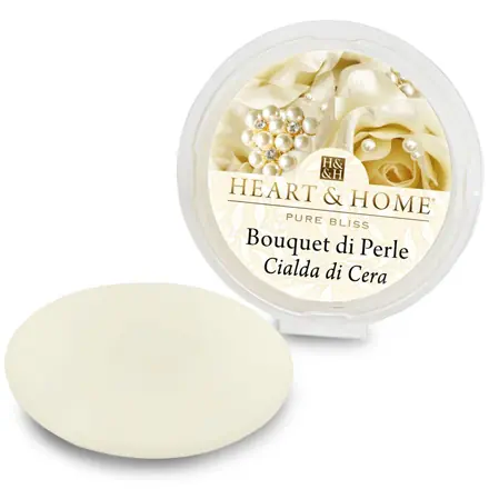 Heart & Home Cialda di Cera per Diffusore Bouquet di Perle