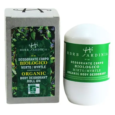 Deodorante Corpo Biologico al Mirto Roll On - Ref. n° 40