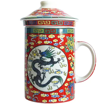 Tisaniera Old China Loto e Drago