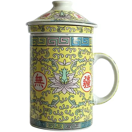 Tisaniera Old China Loto Giallo