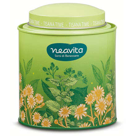 Caddy Tisana Time Verde per Tisane e Infusi - vuoto