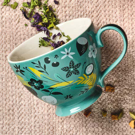 Tazza Tisana Collection Verde Acqua