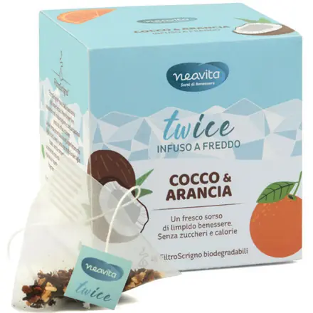 Twice Infuso a Freddo Cocco e Arancia Filtroscrigno