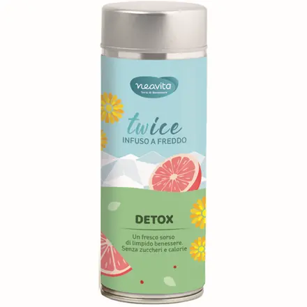 Twice Infuso a Freddo Detox Silver Tin