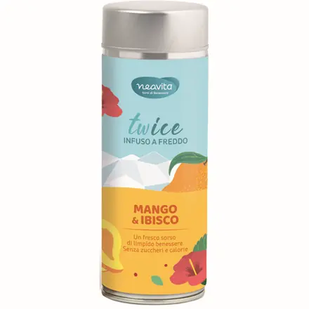 Twice Infuso a Freddo Mango Ibisco Silver Tin