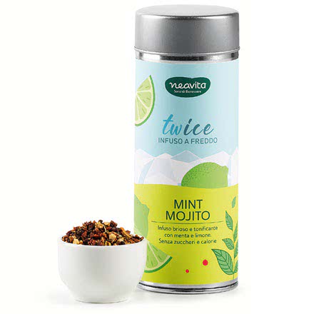 Twice Infuso a Freddo Mint Mojito Silver Tin