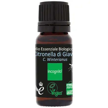 Olio Essenziale Biologico di Citronella di Giava