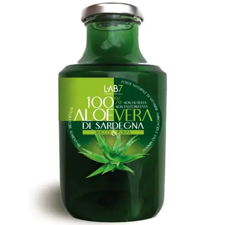 100% Aloe Vera di Sardegna Succo e Polpa