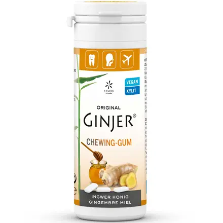 Ginjer Gomme da Masticare allo Zenzero e Miele