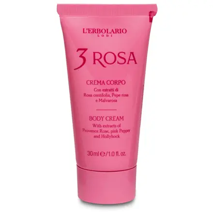 3 Rosa Crema Corpo Formato Minitaglia