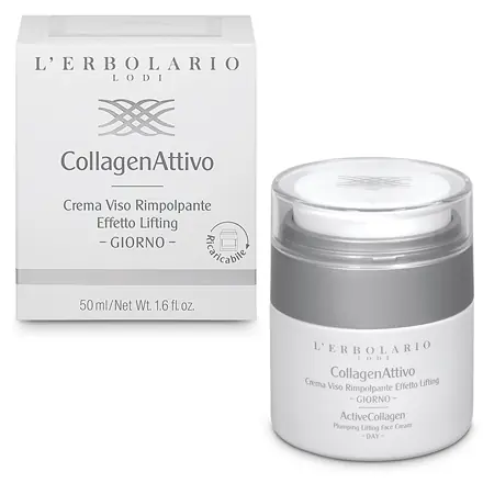 CollagenAttivo Crema Viso Rimpolpante Effetto Lifting Giorno Ricaricabile