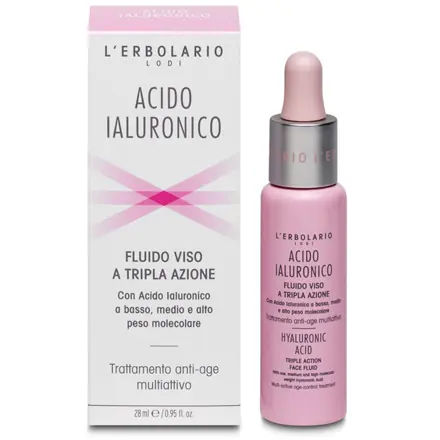 Acido Ialuronico Fluido Viso Tripla Azione