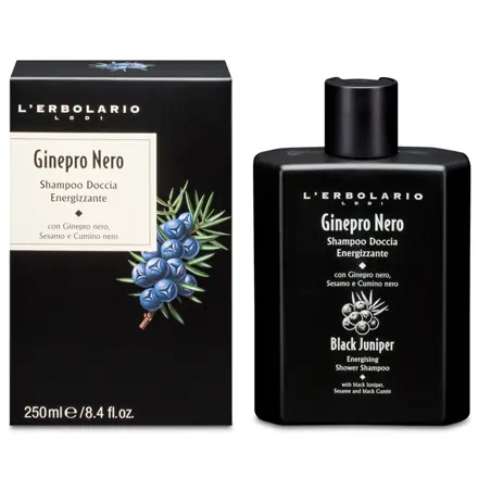 Ginepro Nero Shampoo Doccia Energizzante