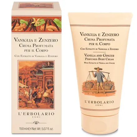 Vaniglia e Zenzero Crema Corpo Profumata