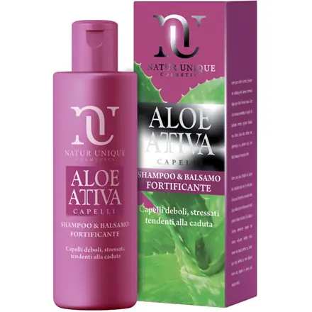 Aloe Attiva Shampoo Fortificante Anticaduta Capelli Deboli Stressati