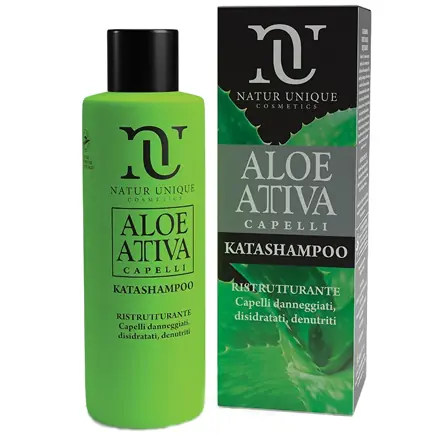 Aloe Attiva KataShampoo Ristrutturante Capelli Danneggiati Disidratati Denutriti