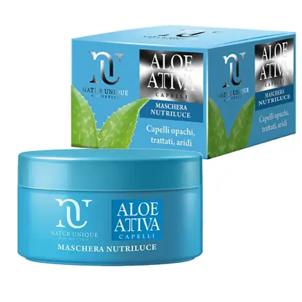 Aloe Attiva Maschera Nutriluce Capelli Opachi Trattati Aridi