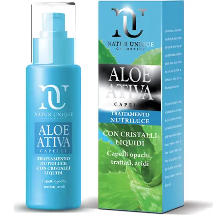 Aloe Attiva Trattamento Cristalli Liquidi Nutriluce Capelli Opachi Trattati Aridi