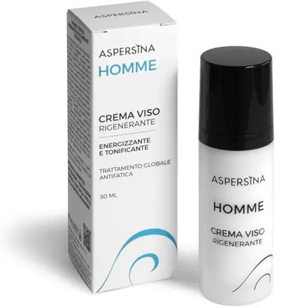 Aspersina Homme Crema Viso Rigenerante Trattamento Globale Antifatica