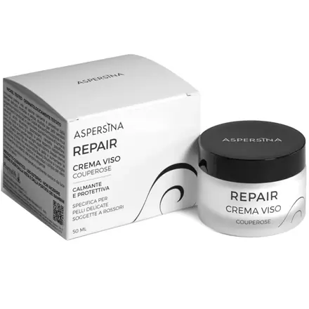 Aspersina Repair Crema Viso Couperose Calmante Protettiva