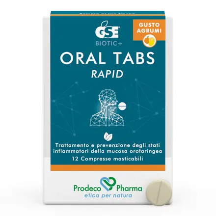 GSE Oral Tabs Rapid Gusto Agrumi